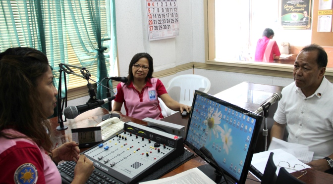 Dir Tomazar Attends Radyo ng Bayan Interview